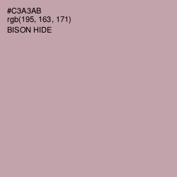 #C3A3AB - Bison Hide Color Image